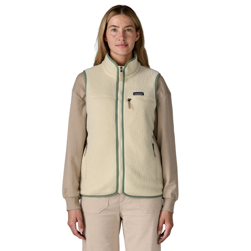 Retro Pile Fleece Vest - Veste Polaire Zippée Sans Manches FemmePolairesPatagonia