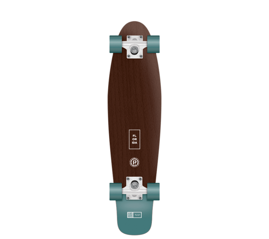 Retro Wood Cruiser - Skate Cruiser CompletWoodProhibition