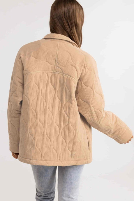 Rhodes Quilted Veste Femme#VestesRhythm