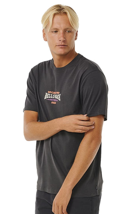 Rip Curl Pro 2024 Logo T - Shirt S/S Homme#Tee ShirtsRip Curl