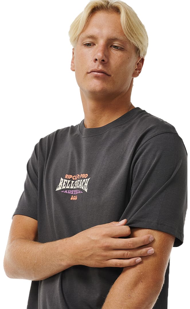 Rip Curl Pro 2024 Logo T - Shirt S/S Homme#Tee ShirtsRip Curl
