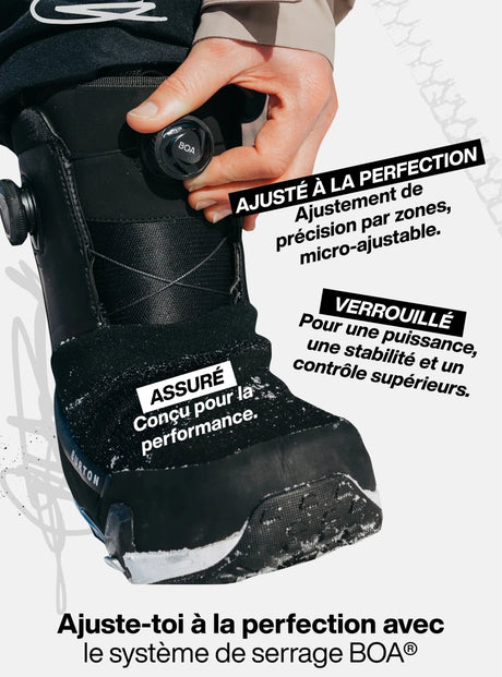 Ruler Boa - Boots de Snowboard HommeBoots SnowboardBurton