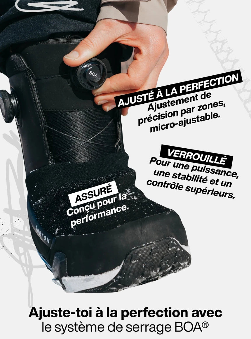 Ruler Boa - Boots de Snowboard HommeBoots SnowboardBurton