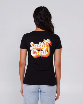 Salty Seventies T-Shirt Femme#Tee ShirtsSalty Crew