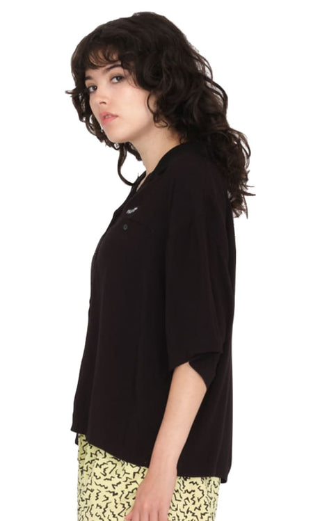 Servistone Chemise Manches Courtes Femme#ChemisesVolcom