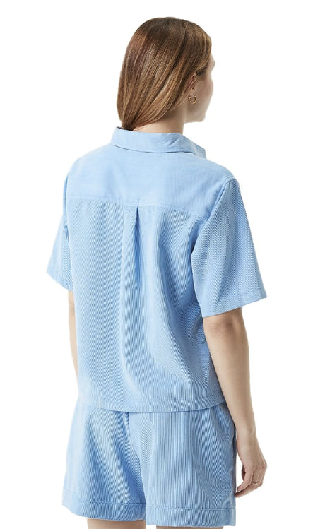 Sesia Cord Shirt Chemise Femme Vista Blue#ChemisesPicture