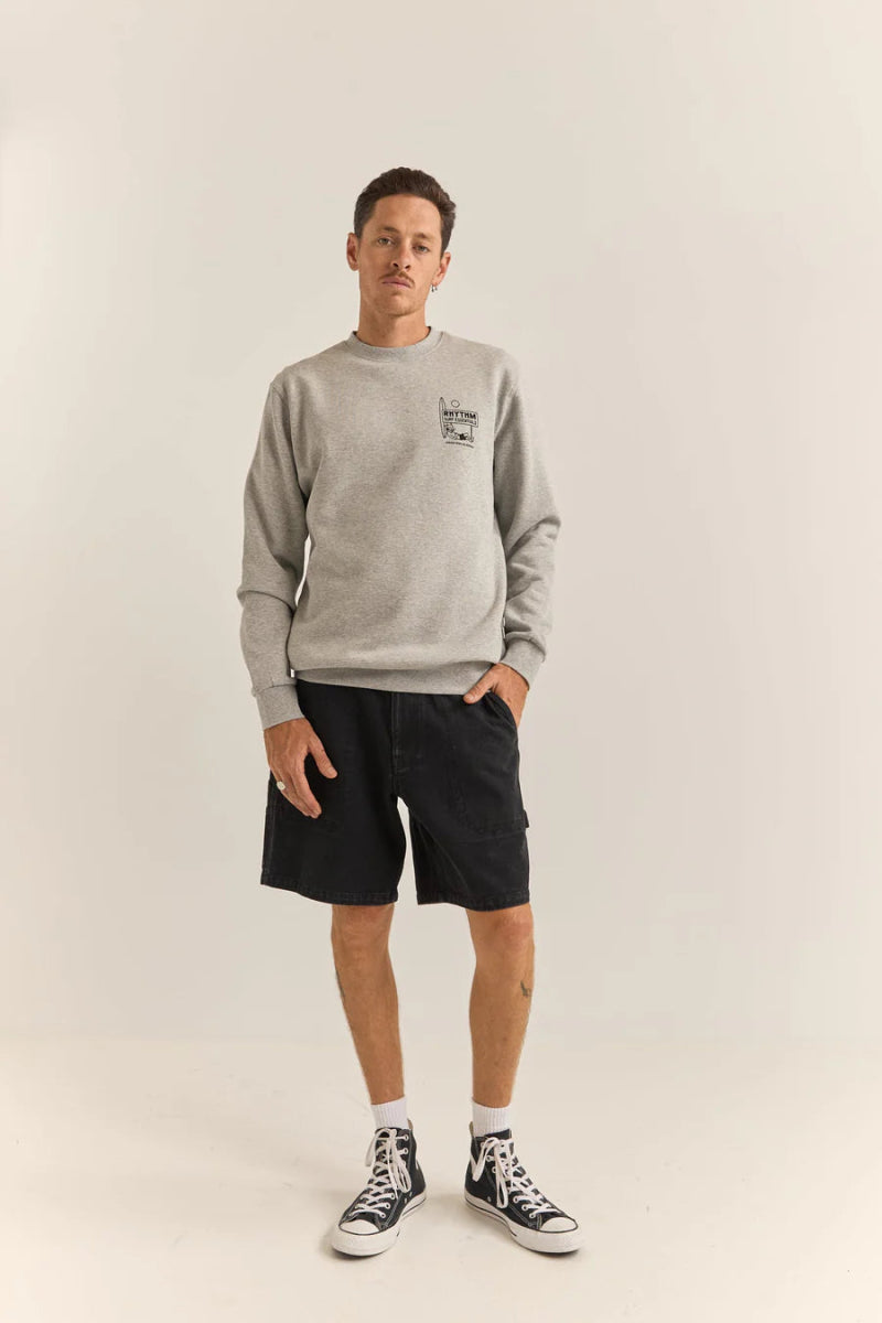 Siesta Fleece Crew - Sweat HommeSweatsRhythm