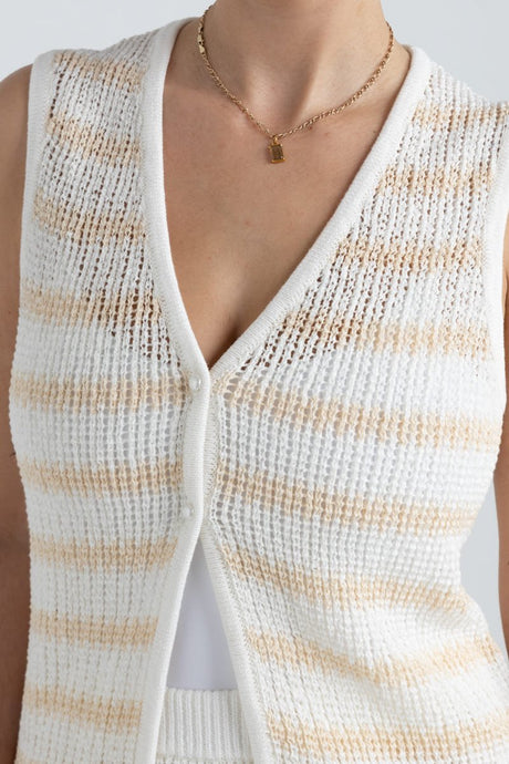 Sol Stripe Longline - Gilet FemmeOverswimRhythm