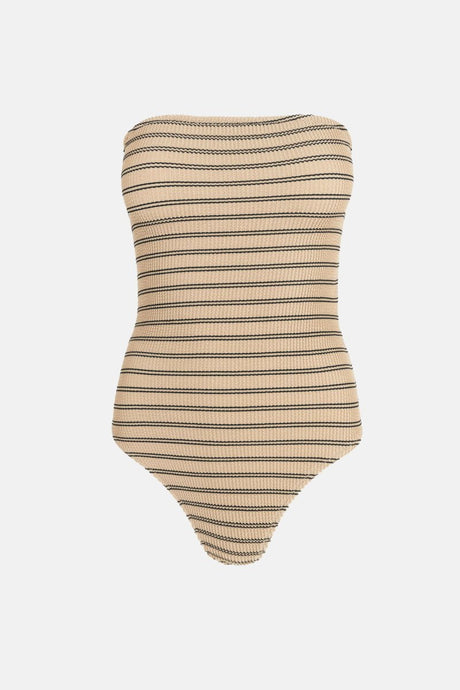 Sol Stripe Strapless One Piece Femme#Maillots De BainRhythm