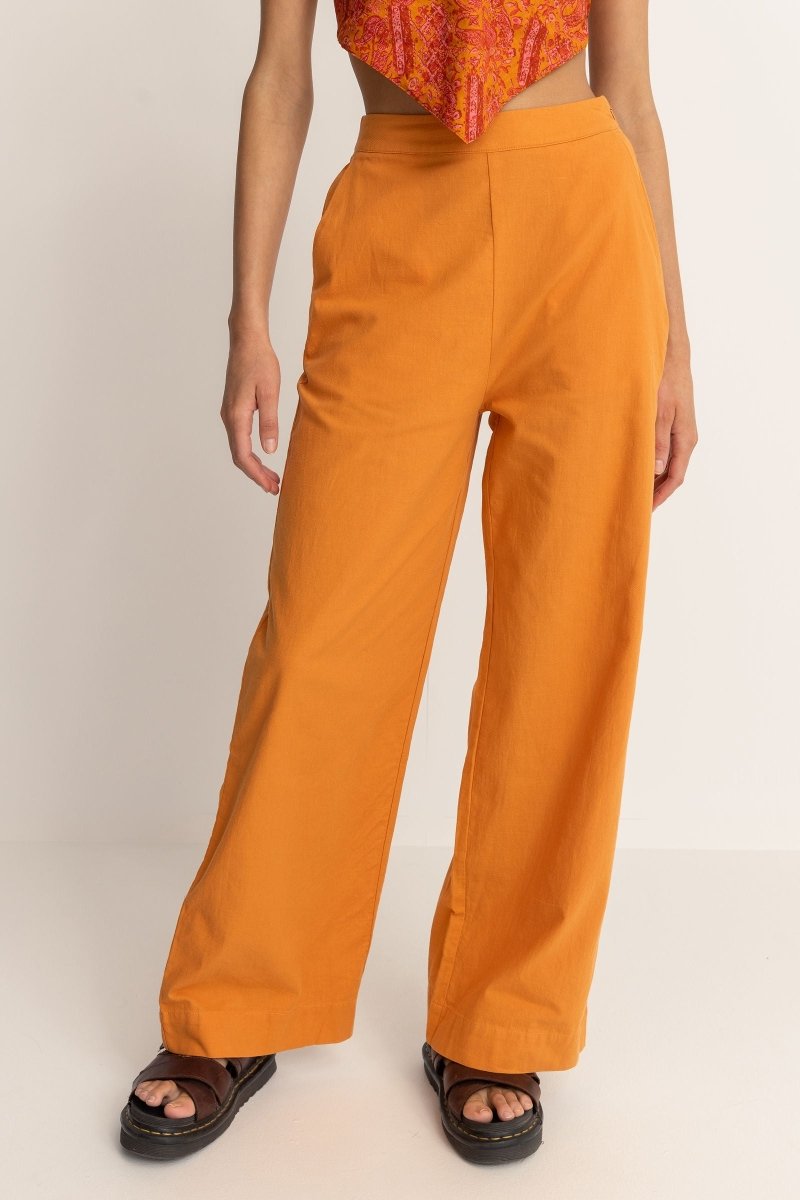 Solstice - Wide Leg Pantalon FemmePantalonsRhythm