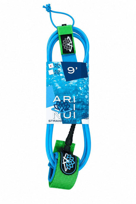 Straight 9mm - Leash De Paddle Cheville 9"0LeashsAri'inui