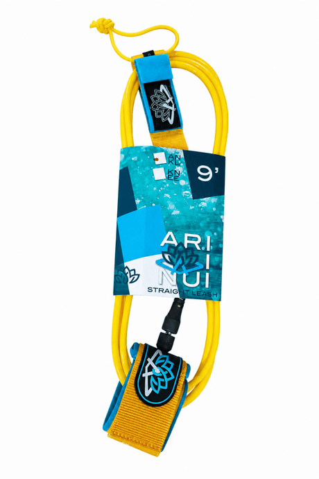 Straight 9mm - Leash De Paddle Cheville 9"0LeashsAri'inui