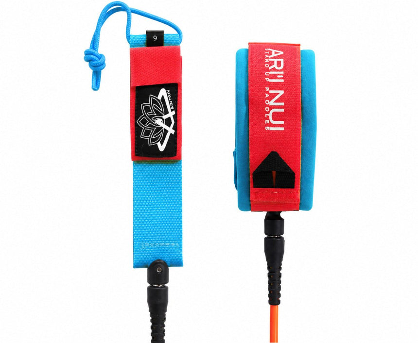 Straight 9mm - Leash De Paddle Genou 9"0LeashsAri'inui