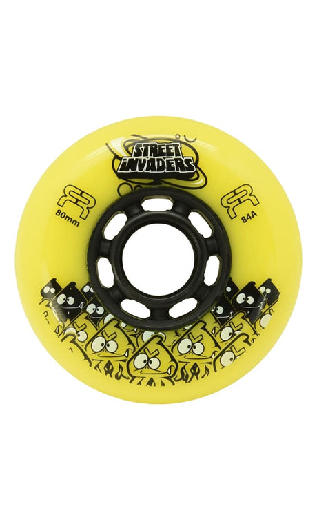 Street Invaders 80mm 84A Roues De Roller En Ligne (Lot de 4)#RouesFr Skates