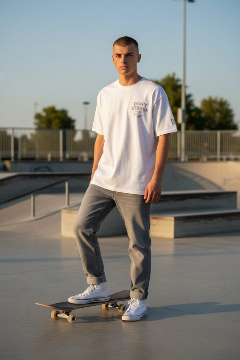 Stressless Mickey - T Shirt HommeTee ShirtsNeff