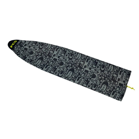 Stretch Fish Monogram Coal/Lime - Housses de SurfHousses SurfFcs