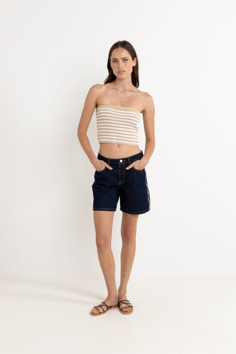 Stripe Strapless Knit - Top FemmeDébardeursRhythm