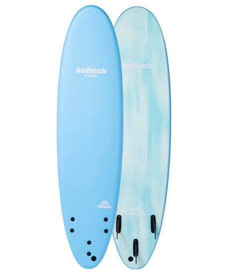 Sublime FCS II Sky Blue - Planche De Surf SoftboardSoftboardSoftech