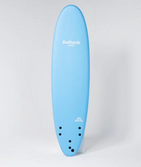 Sublime FCS II Sky Blue - Planche De Surf SoftboardSoftboardSoftech