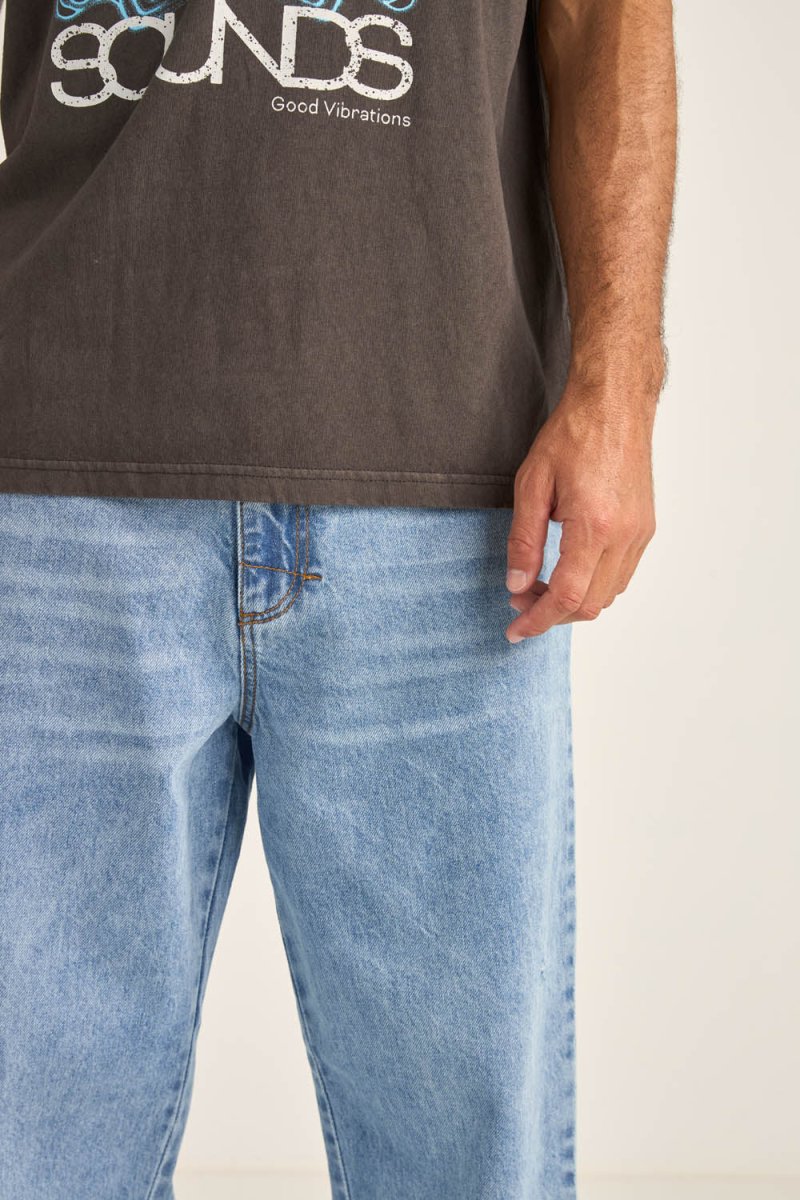 Subtle Distress Jean - Pantalon HommePantalonsRhythm