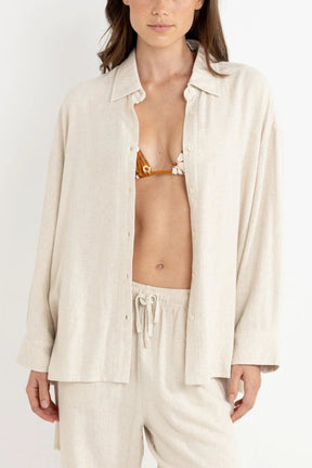 Sunray - Chemise Femme Oversize Manches LonguesOverswimRhythm
