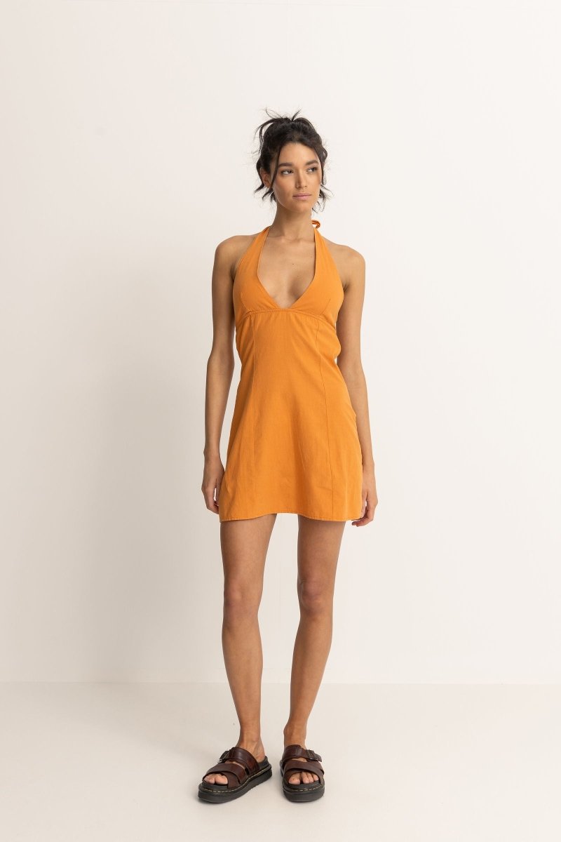 Tangie Halter Robe FemmeDressRhythm