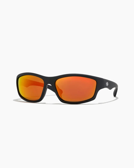 Teenage Zero MatteBlack/Orange Reflective Polarised Lunettes de SoleilLunettes De SoleilRitual Vision