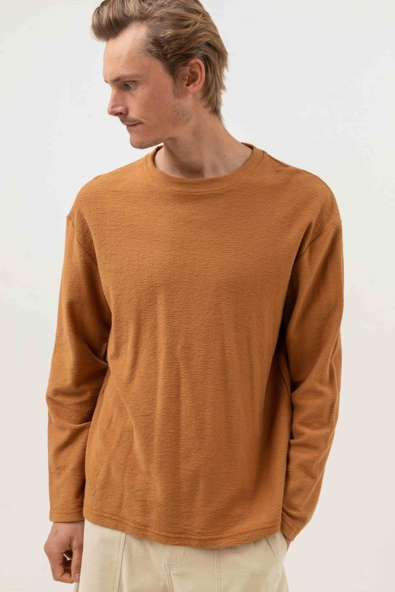 Textured - L/S T-Shirt HommeTee ShirtsRhythm
