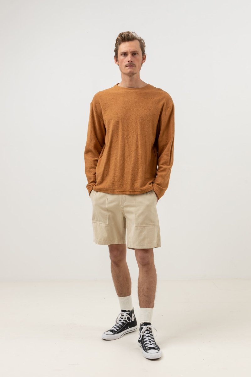 Textured - L/S T-Shirt HommeTee ShirtsRhythm