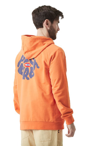 Thru Eye Hoodie Sweat Homme Dusty Orange#SweatsPicture