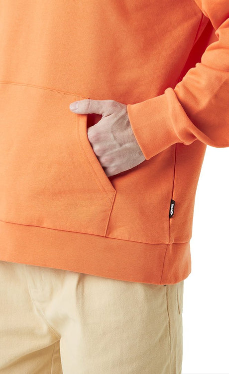 Thru Eye Hoodie Sweat Homme Dusty Orange#SweatsPicture