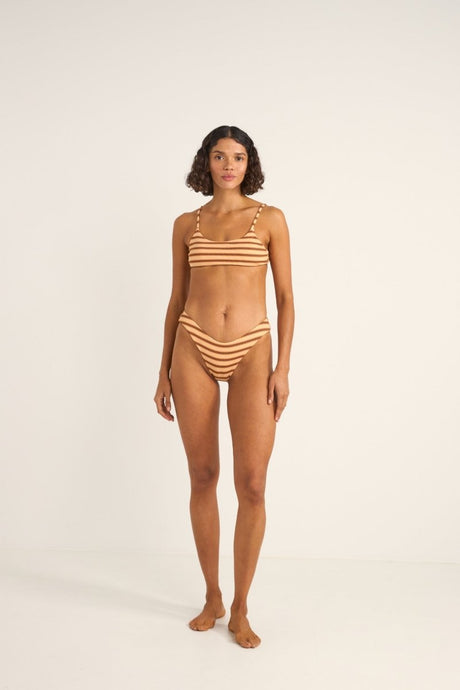 Tide Stripe Crop - Haut de Maillot FemmeMaillots De BainRhythm