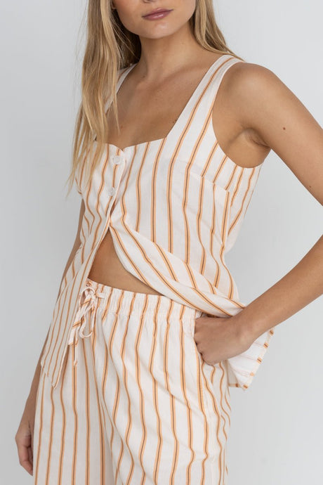 Tide Stripe Long - Veste FemmeDébardeursRhythm