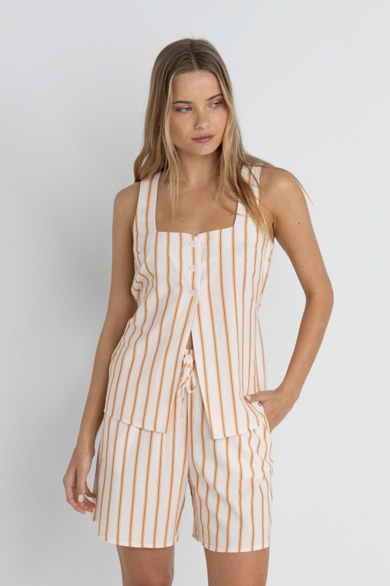 Tide Stripe Long - Veste FemmeDébardeursRhythm