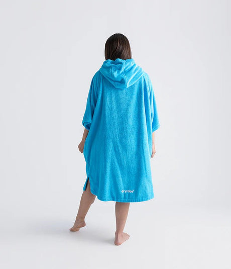 Towel Robe - Poncho Coton Organic Adulte BleuPonchosDryrobe