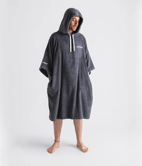 Towel Robe - Poncho Coton Organic Adulte GrisPonchosDryrobe