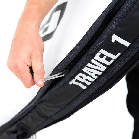Travel 1 Fun Board Black/Grey housse de surf#Housses SurfFcs