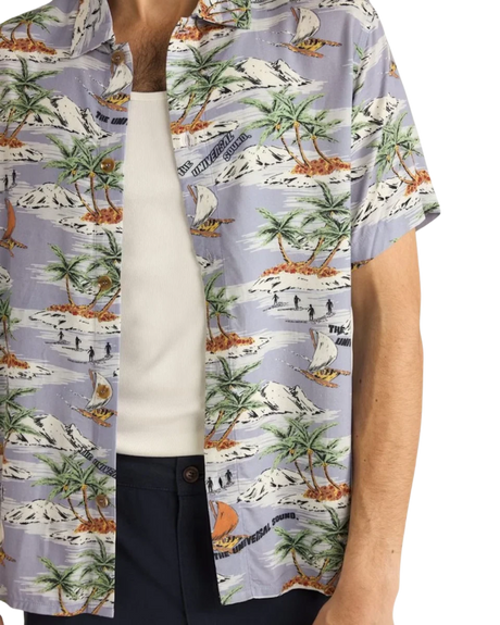 Tropical - S/S Chemise HommeChemisesRhythm