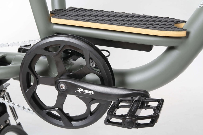 Voltaway Twinnee Bicicleta Eléctrica Doble Feldgrau