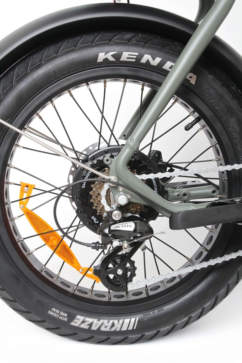 Voltaway Twinnee Bicicleta Eléctrica Doble Feldgrau