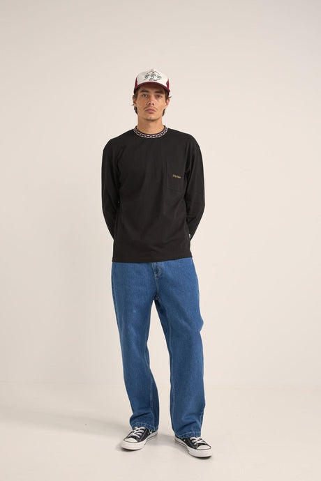 Vintage Jac L/S - T-Shirt HommeTee ShirtsRhythm