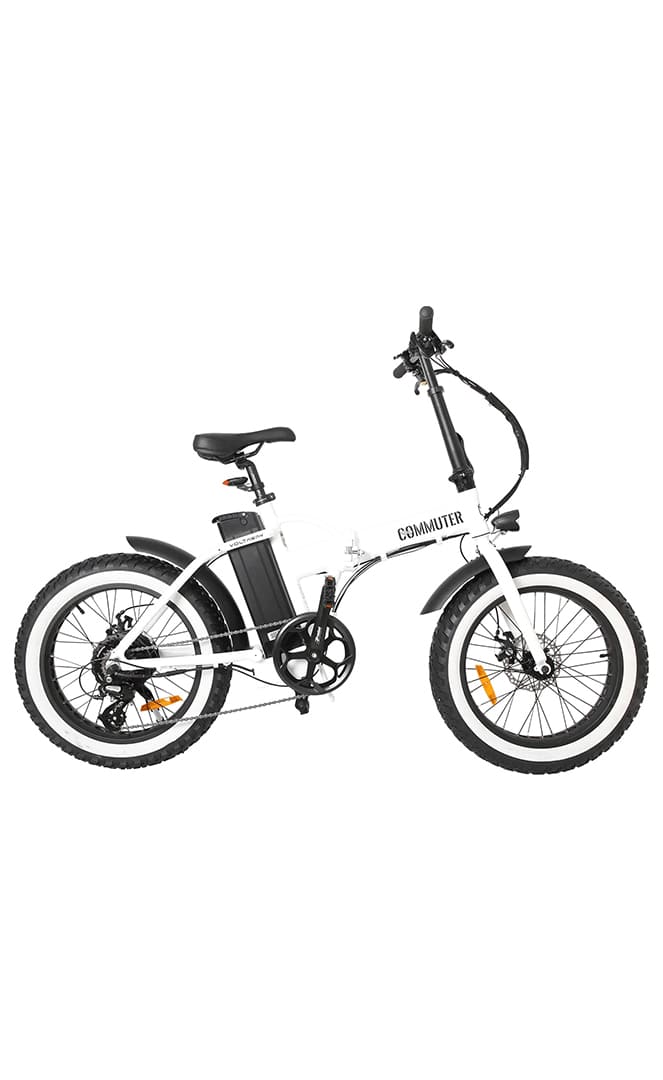 Voltaway Commuter Electric Bike White Black