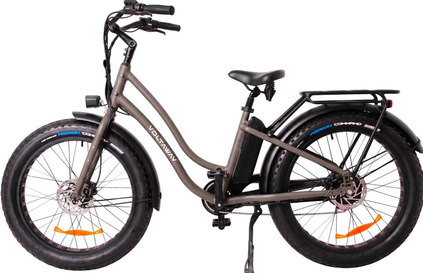 Voltaway Duune 2 Velo Electrique Fat Bike FELDGRAU