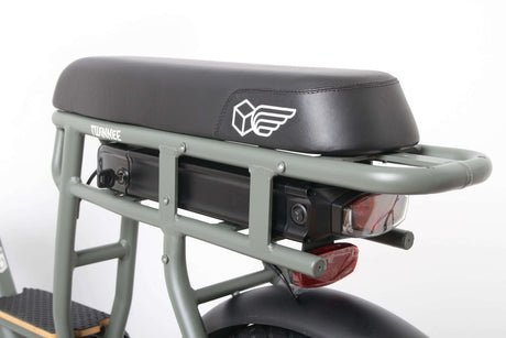 Voltaway Twinnee Vélo Electrique Bi-Place FeldgrauHawaiiSurf