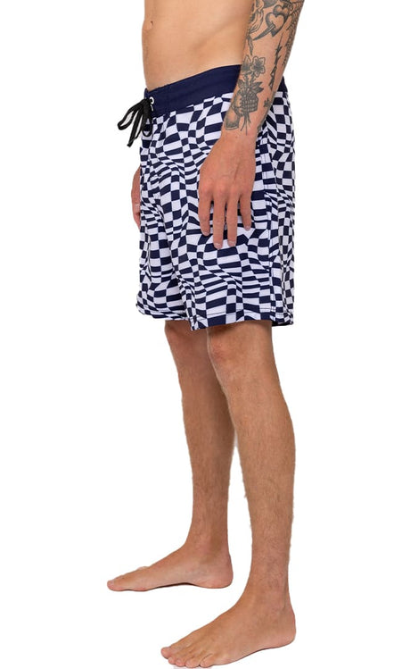 Warpped Check Fixed Boardshort Homme#BoardshortsRusty