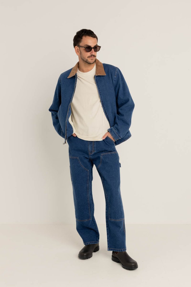 Washed Denim James - Veste HommeVestesRhythm