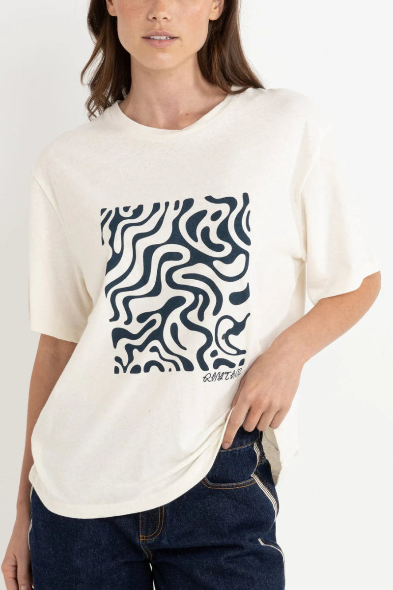 Waverly - T Shirt Oversize FemmeTee ShirtsRhythm