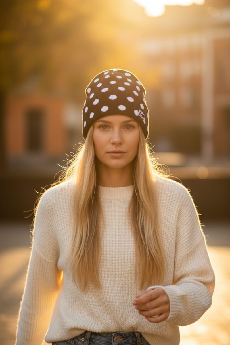 WOMEN POLKA BEANIE NEFFBonnetsNeff