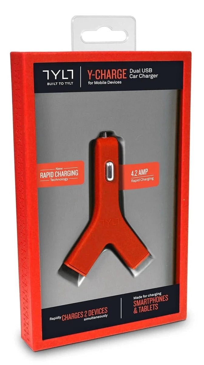 Y-CHARGE 4.2 A USB Car Charger Micro/USBChargeurTylt