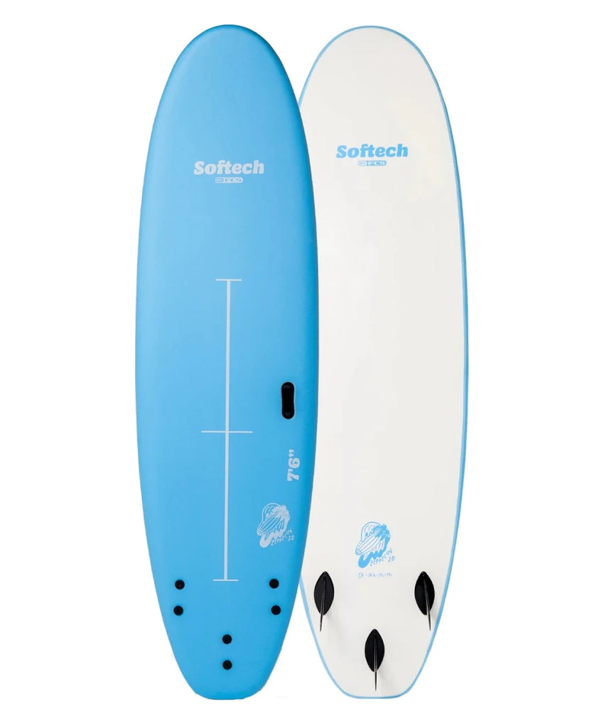 Zeppelin 2.0 Sky Blue - Planche De Surf SoftboardSoftboardSoftech